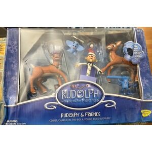 Memory Lane Rudolph Red-Nosed Reindeer Rudolph & Friends comet, Charlie& buck